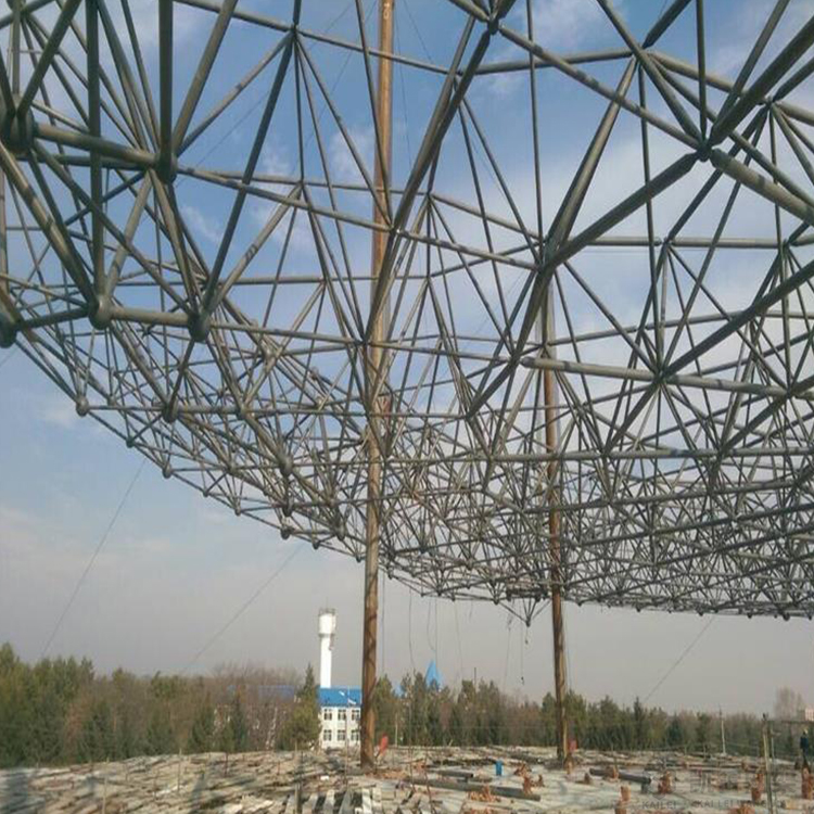 衡阳球形网架钢结构施工方案